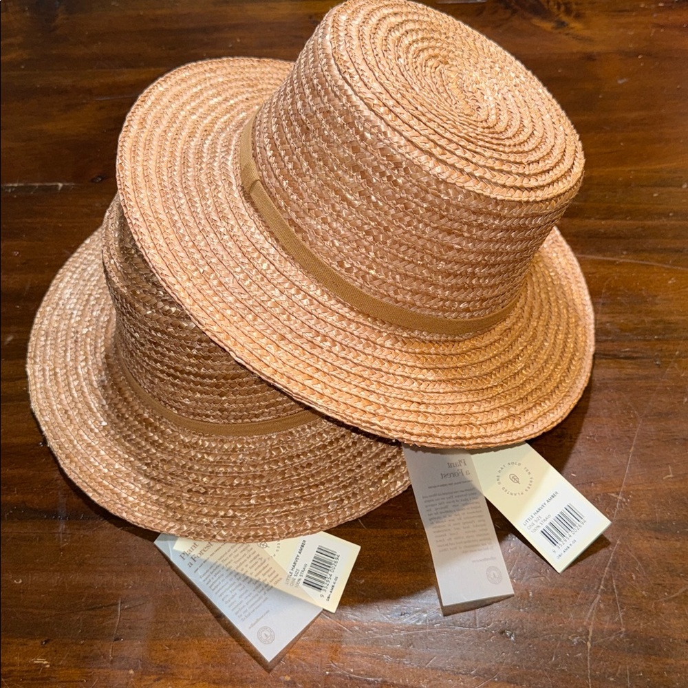 NWT X2 WILL + BEAR LITTLE HARVEY AMBER HAT🌸